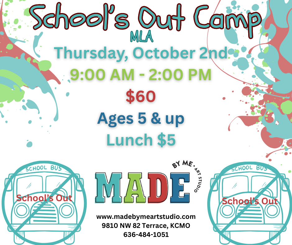 MLA School's Out Thurs. Oct. 2nd