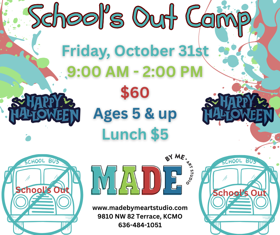 School's Out Camp Fri., Oct. 31st